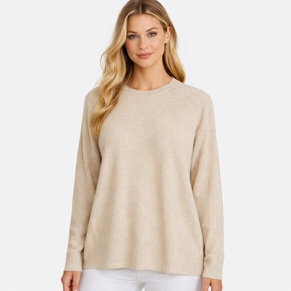 WLNS Sweaters - WLNS Wellness cashmere womens 100% cashmere sweater size XS blush pink new